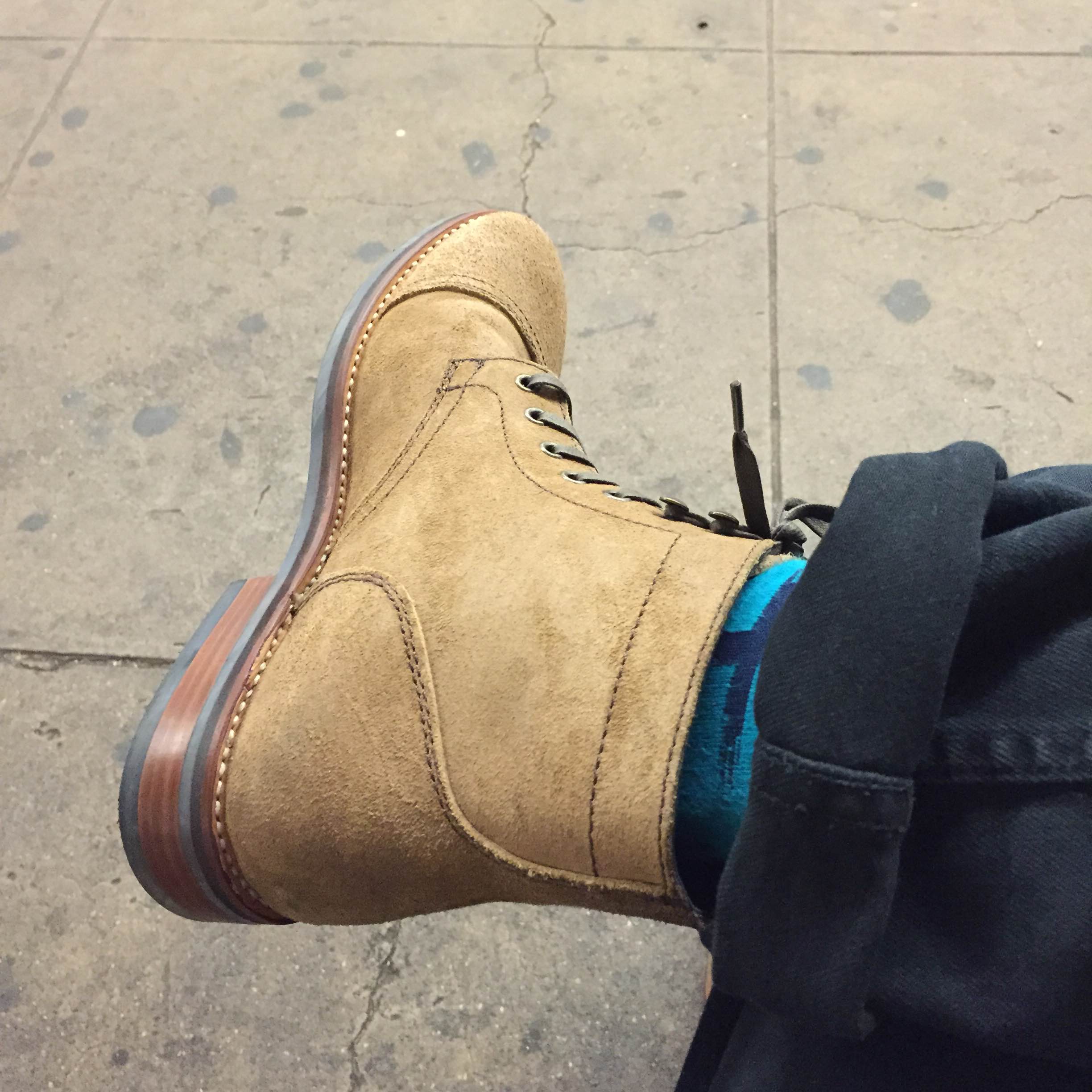 thursday suede boots