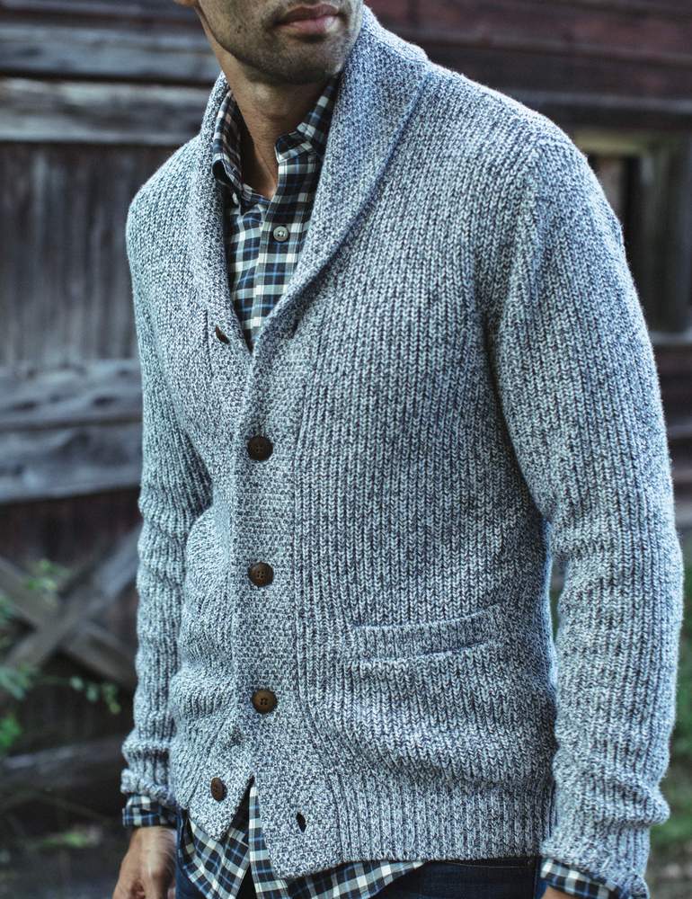 See Now, Buy Now: Bundle Up with this Classic Cardigan from Faherty ...